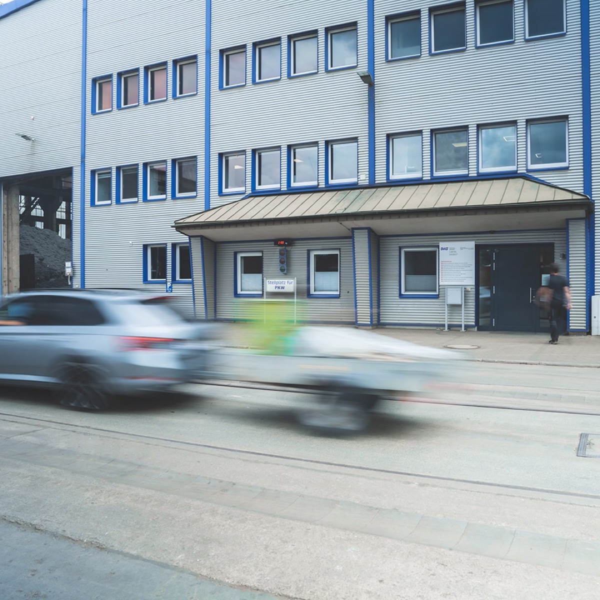 Privatannahme auf dem BHS-Gelände in Walldorf
